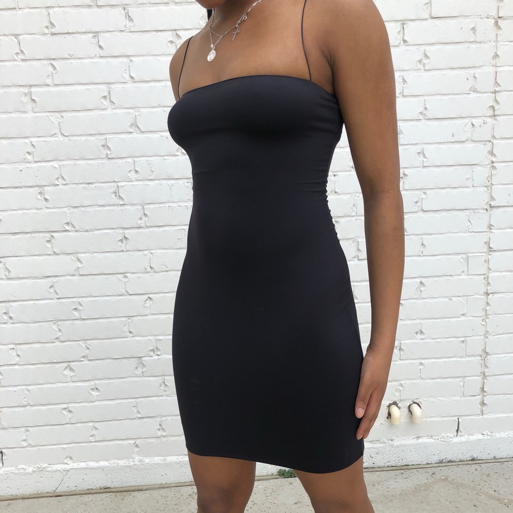 Meshki Boutique mini black dress